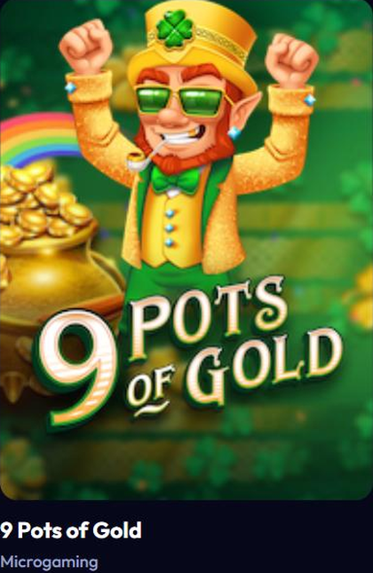 9 Pots of Gold slot at Smash Casino