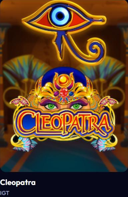 Cleopatra slot at Smash Casino