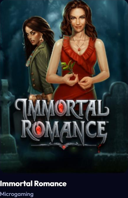 Immortal Romance slot at Smash Casino