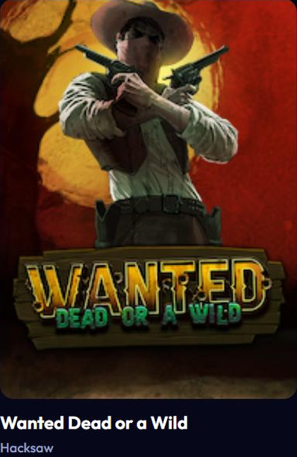 Wanted Dead or a Wild slot at Smash Casino